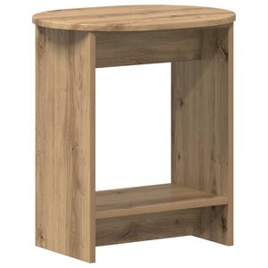 vidaXL Side Table Artisan Oak 50 x 39,5 x 55 cm Engineered Wood