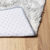 vidaXL Shaggy Rug High Pile NAVARRA Silver Grey 240x240 cm Polyester