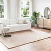 vidaXL Faux Rabbit Fur Rug Olite Taupe 200 x 280 cm Polyester
