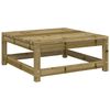 vidaXL Garden Footstool 70x70x30 cm Impregnated Wood Pine