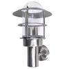 vidaXL Garden Light | Stainless steel | Stainless Steel, Glass | Medium