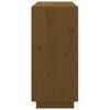 vidaXL Sideboard Honey Brown 111x34x75 cm Solid Wood Pine