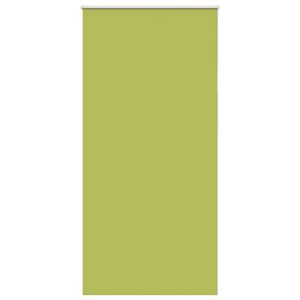 vidaXL Roller Blind Blackout Leaves Green 105x230 cm Fabric Width 100.7 cm Polyester