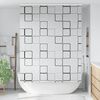 vidaXL Shower Roller Blind with Cassette 160x240 cm Fabric Width 156 cm
