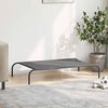 vidaXL Elevated Dog Bed Grey 110x65x20 cm Oxford Fabric and Steel