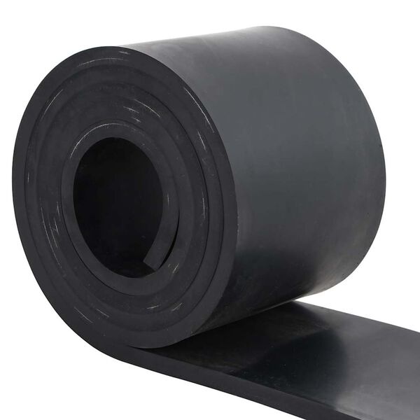 vidaXL Rubber Edge for Snow Plow Black 250x15x1 cm