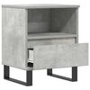 vidaXL Bedside Cabinets 2 pcs Concrete Grey 40x35x50 cm Engineered Wood