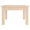 vidaXL Coffee Table 45x45x30 cm Solid Wood Pine