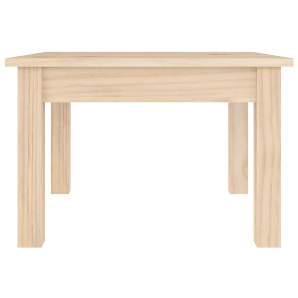 vidaXL Coffee Table 45x45x30 cm Solid Wood Pine