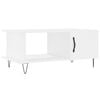 vidaXL Coffee Table White 90x50x40 cm Engineered Wood