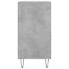 vidaXL Sideboard Concrete Grey 57x35x70 cm Engineered Wood