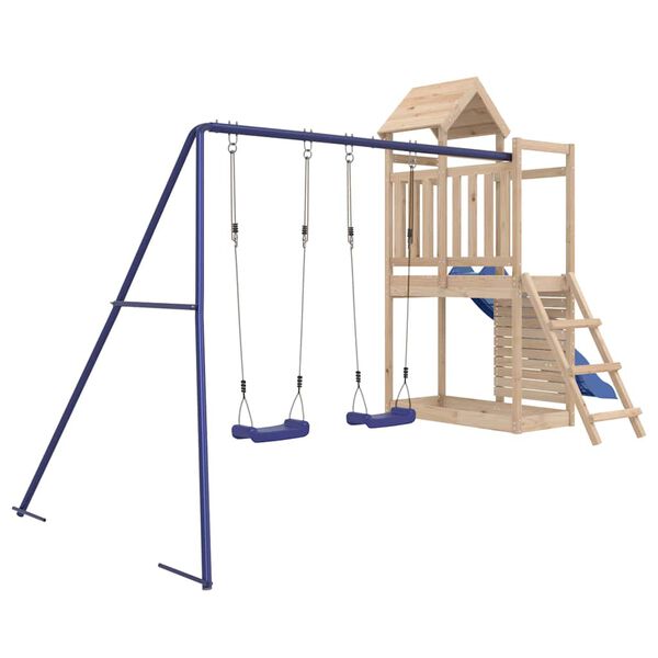 vidaXL Outdoor Playset Solid Wood Pine