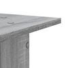 vidaXL Plant Stands 2 pcs Grey Sonoma 30x30x60 cm Engineered Wood