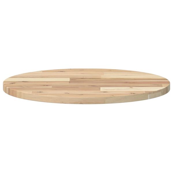 vidaXL Table Top Round &Oslash;50x2 cm Solid Wood Acacia