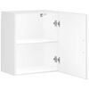vidaXL Kitchen Wall Cabinets 2 pcs&nbsp;Porto High Gloss White Engineered Wood