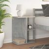 vidaXL Bedside Table Concrete Grey 46.5x29x61 cm Engineered Wood