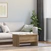 vidaXL Coffee Table Artisan Oak 102 x 50.5 x 46.5 cm Engineered Wood