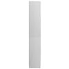 vidaXL 4-Tier Book Cabinet High Gloss White 80x24x142 cm Engineered Wood