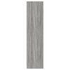 vidaXL Wardrobe with Drawers Grey Sonoma 50x50x200 cm Engineered Wood