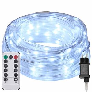 vidaXL Rope Light with 480 LEDs Cold White 20 m PVC
