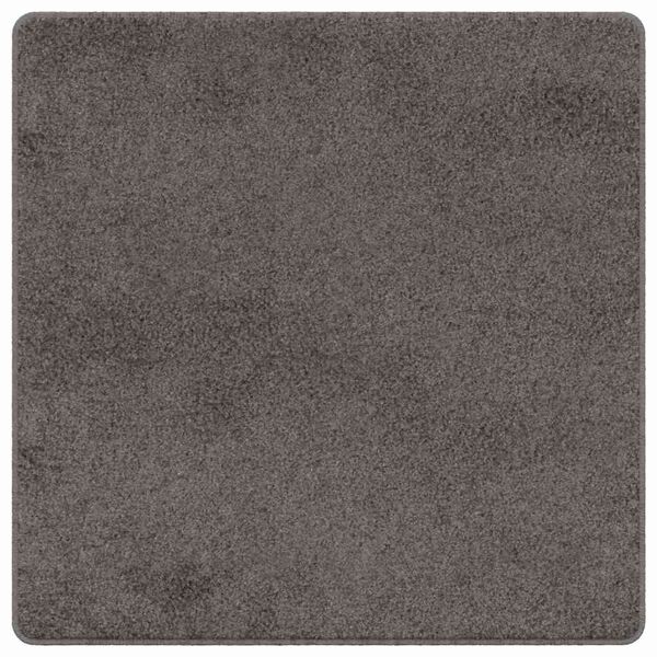 vidaXL Carpet Runner Grey 100 x 100 cm 100% Polypropylene Tuft