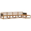 vidaXL Outdoor Sofa Set 5 pcs Natural Solid Acacia Wood