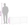 vidaXL Outdoor Cushion Box 150x50x56 cm Solid Wood Fir