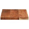 vidaXL Table Top 60x20x2.5 cm Rectangular Solid Wood Acacia