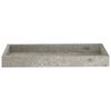 vidaXL Loggia Wall Shelves 2 pcs Concrete Grey 40x15x4 cm MDF