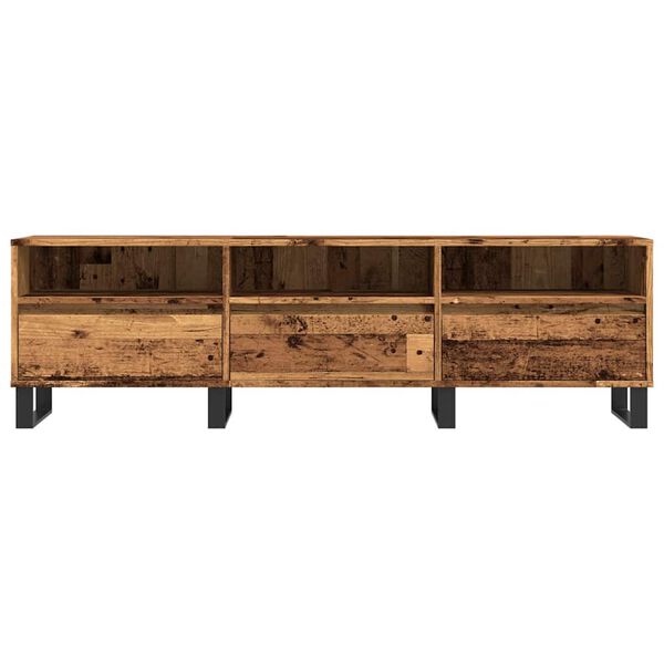 vidaXL TV Cabinet Old Wood 150x30x44.5 cm Engineered Wood