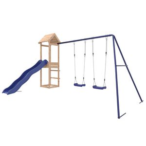 vidaXL Outdoor Playset Solid Wood Pine