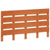 vidaXL Headboard Wax Brown 150 cm Solid Wood Pine