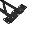 vidaXL Bed Lift Mechanism 2 pcs Black 340 x 95 x 40 mm Iron
