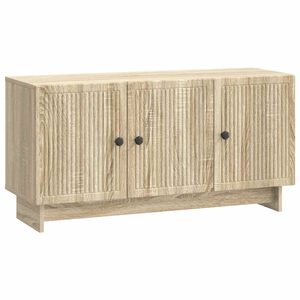 vidaXL TV Cabinet Sonoma Oak 99 x 34.5 x 50 cm Engineered Wood