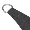 vidaXL Sunshade Sail Oxford Fabric Triangular 5x6x6 m Anthracite