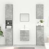 vidaXL Sink cabinet Concrete Grey 38.5 x 41 x 48 cm Engineered Wood