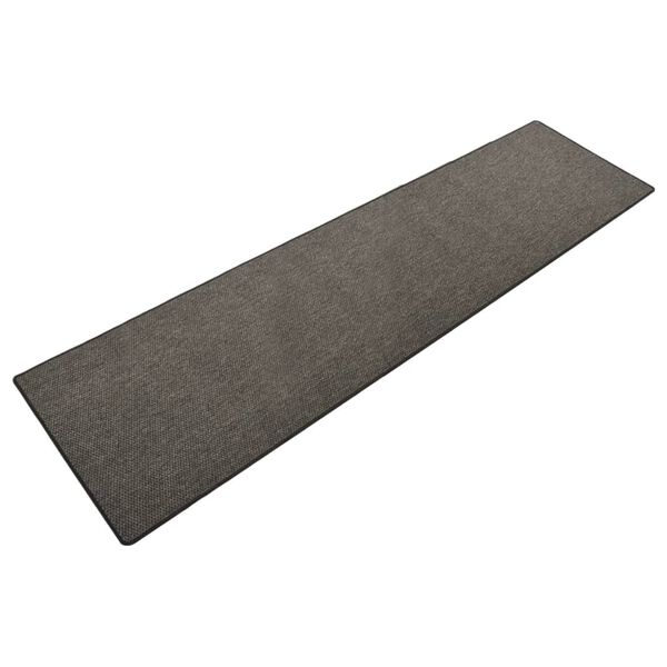 vidaXL Sisal Look Carpet Runner Anthracite 80x300 cm