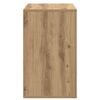 vidaXL Bedside Cabinet Artisan Oak 35 x 50 x 60 cm Engineered Wood
