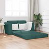 vidaXL Sofa Bed Dark green 148 x 71 x 83 cm Fabric