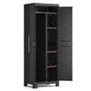 Keter Multipurpose Storage Cabinet Detroit Black