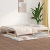 vidaXL Pull-out Day Bed without Mattress 2x(80x200) cm Solid Wood Pine