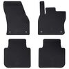 vidaXL Car Mat 4 pcs Black suitable for &Scaron;koda KODIAQ 2017-2023 Rubber