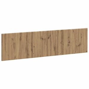 vidaXL Wall-Mounted Headboard BREDA Artisan Oak Engineered Wood