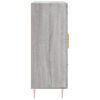 vidaXL Sideboard Grey Sonoma 69.5x34x90 cm Engineered Wood