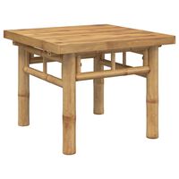 vidaXL Coffee Table 45x45x35 cm Bamboo