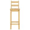 vidaXL Bar Chairs 2 pcs Solid Wood Pine
