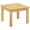 vidaXL Coffee Table Light Acacia 45 x 45 x 36 cm Solid Acacia Wood