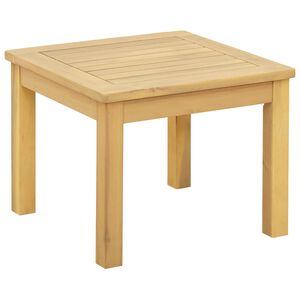 vidaXL Coffee Table Light Acacia 45 x 45 x 36 cm Solid Acacia Wood