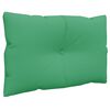 vidaXL Pallet Cushions 3 pcs Green Fabric