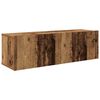 vidaXL 4 Piece TV Cabinet Set Wall-mounted Old Wood Engineered Wood